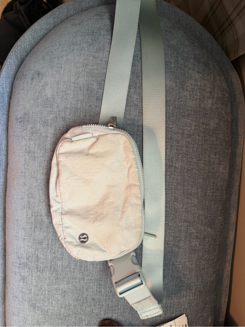 lululemon athletica Light Blue Belt Bag
